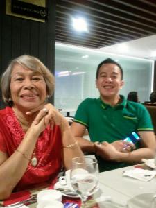 birthday dinner with family