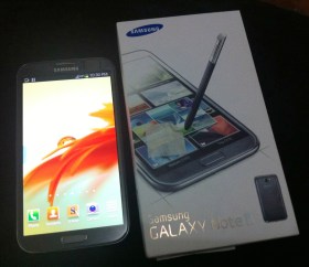 samsung galaxy note II