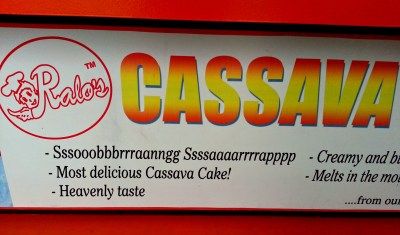 we were laughing when we tried reading "Sooobbbrrraaanngg Saaaaaarrrrrrapppp" on their sign board.