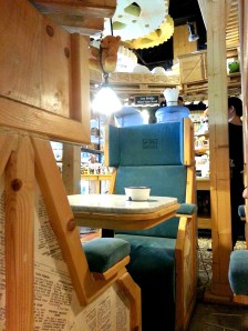 though i still fit in, their cool looking seats were a little tight