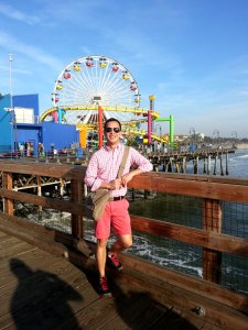 fun-filled sta. monica pier, california