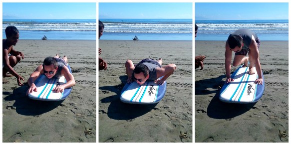 trip to baler is incomplete if without surfing...
