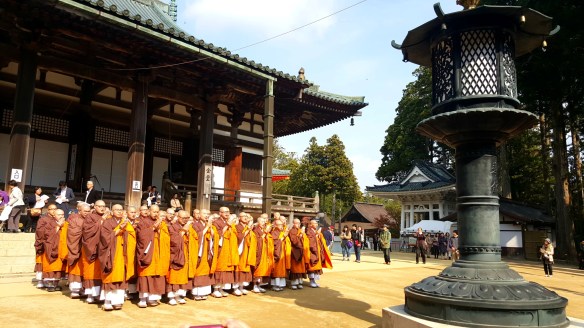 mesmerized by the chanting of these monks...