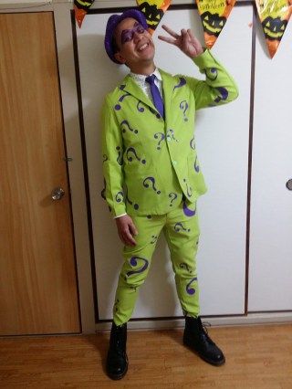 i got to be The Riddler