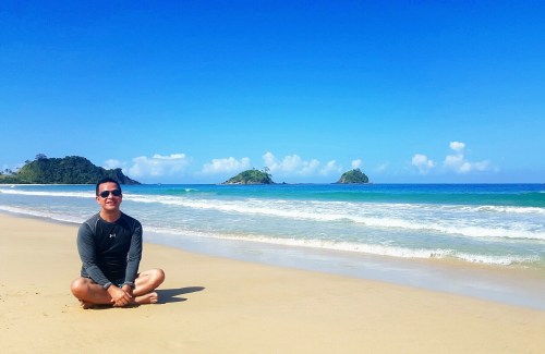 it felt like owning the whole stretch of this beautiful beach paradise