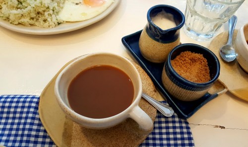 those coffee cups were like pieces of art 