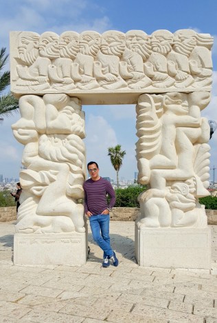 this art piece is called "gate of faith"