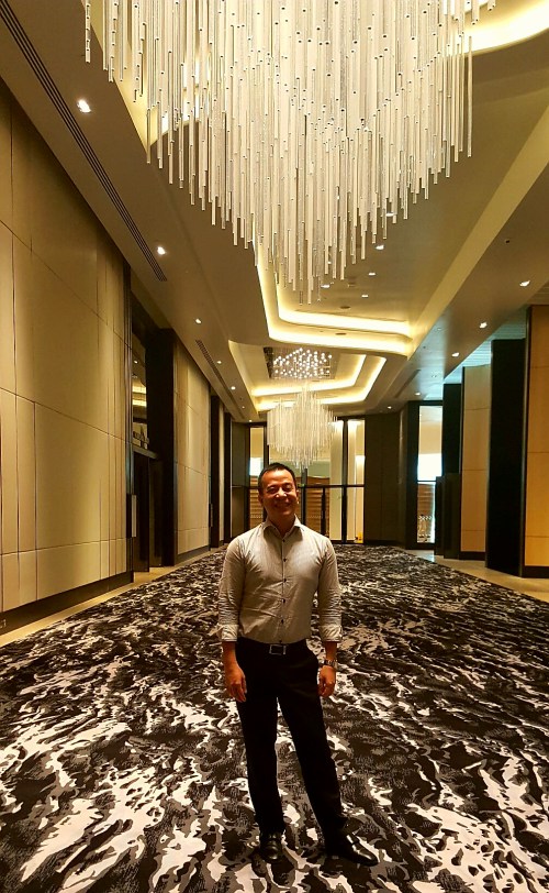 inside Conrad Hotel Manila